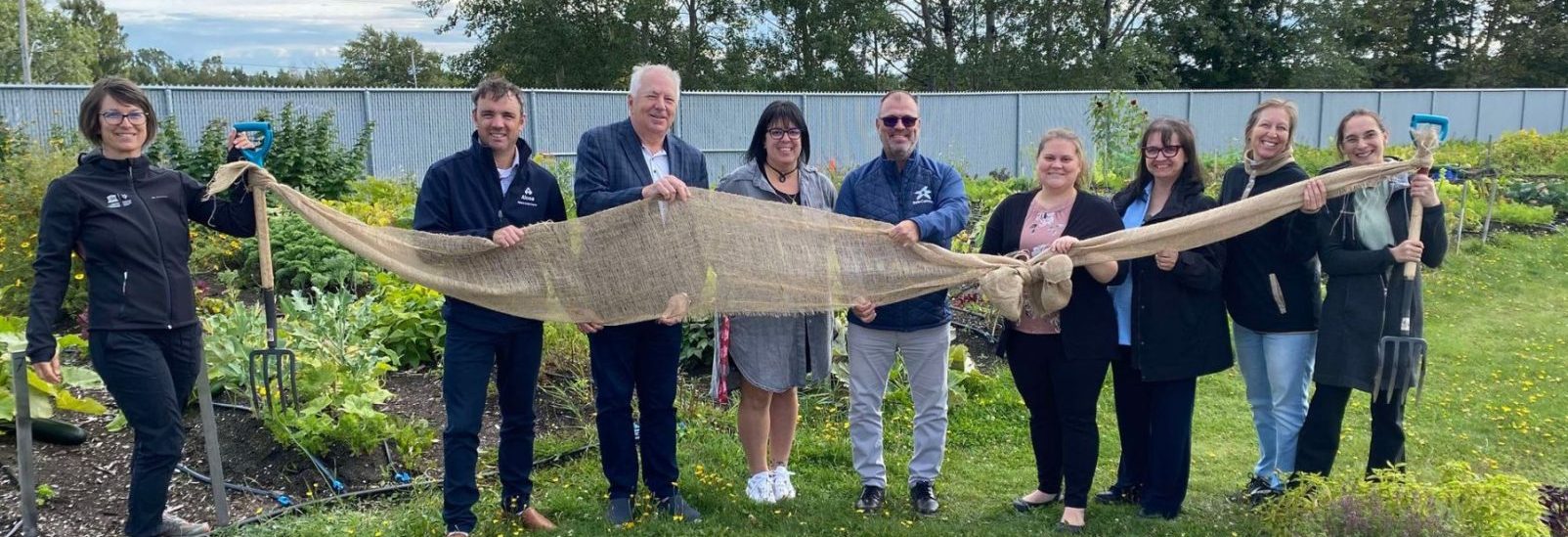 Inauguration d’un jardin communautaire au parc Saint-Nom-de-Marie