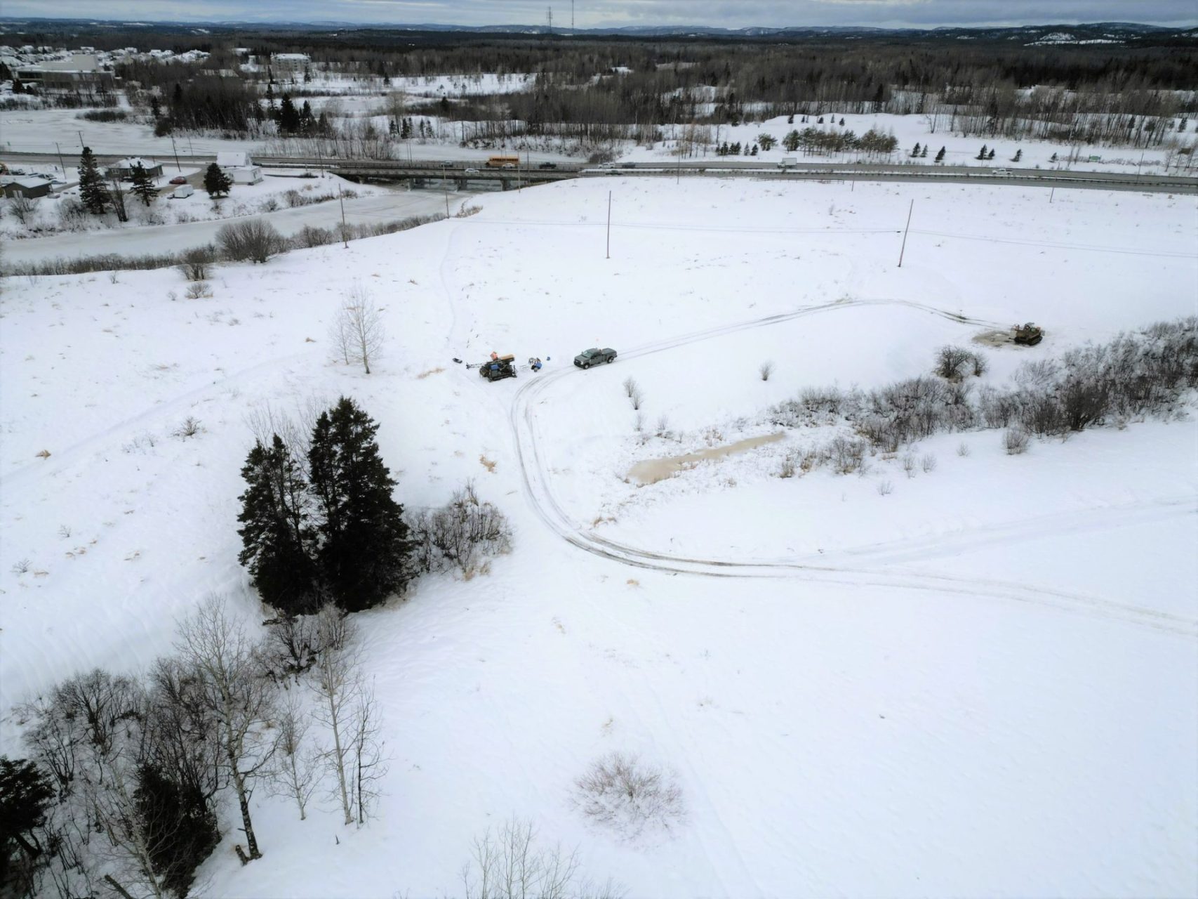 Études géotechniques en cours à Baie-Comeau